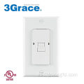 RECeptacle de la cara en blanco GFCI